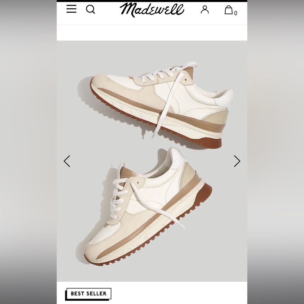 Madewell sneakers size 8.5